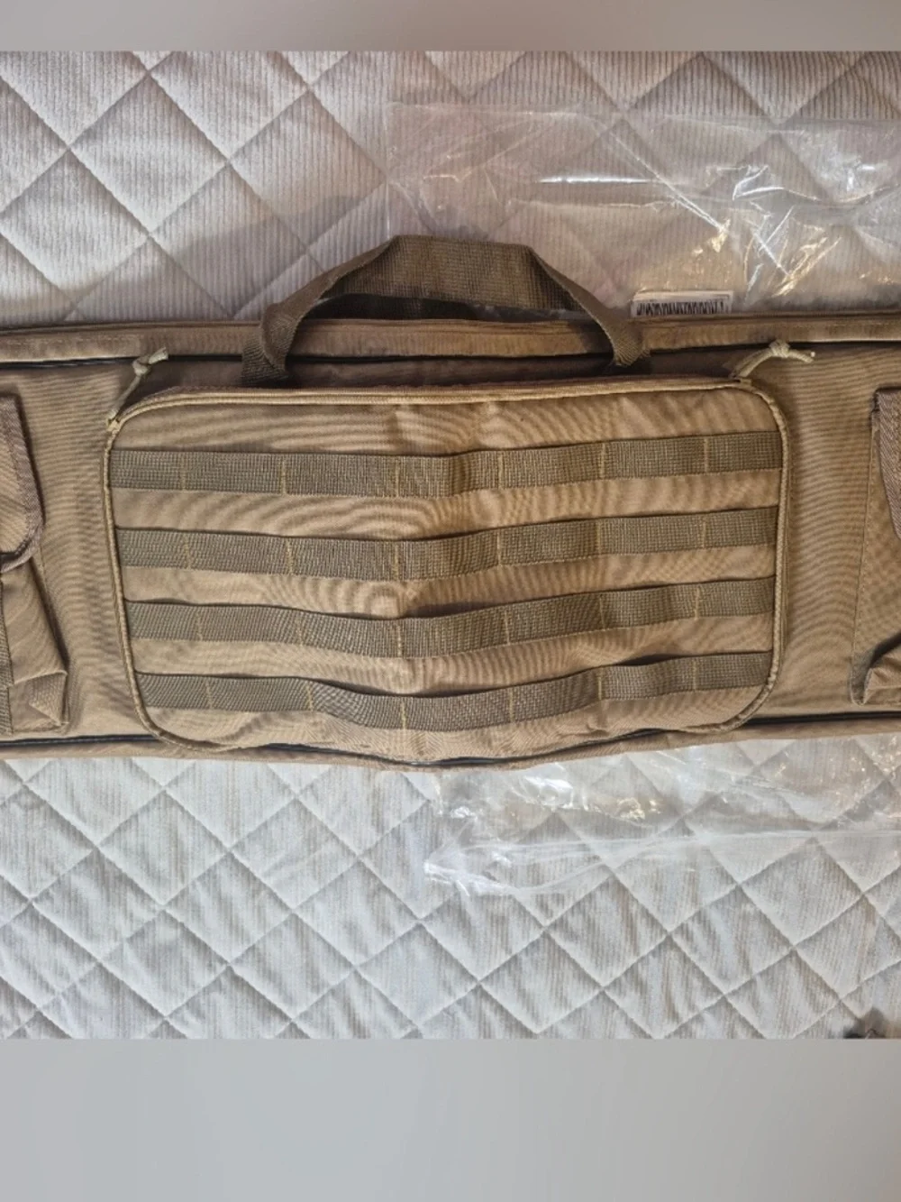 Dual Rifle and/or Shotgun Carrying Bag, Backpack Molle Soft Case